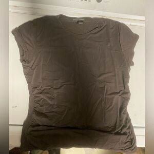 L banana republic shirt w/ruffles